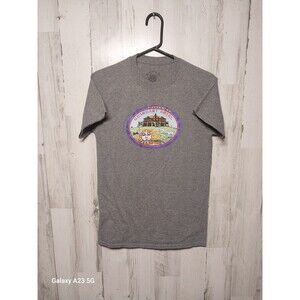 McMenamins Small Gray Gearhart Hotel Short Sleeve Tee